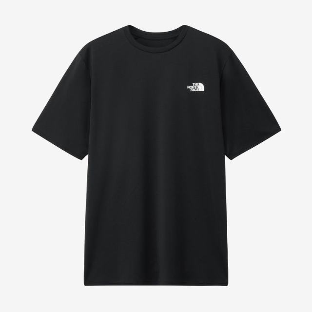 THE NORTH FACE ザノースフェイス 半袖Tシャツ S/S GTD Melange Crew NT12595 メンズ ブラック ショートスリーブ GTDメランジクルー カットソー トレラン トレイルランニング マラソン ランニング ジョギング 吸汗速乾 抗菌防臭