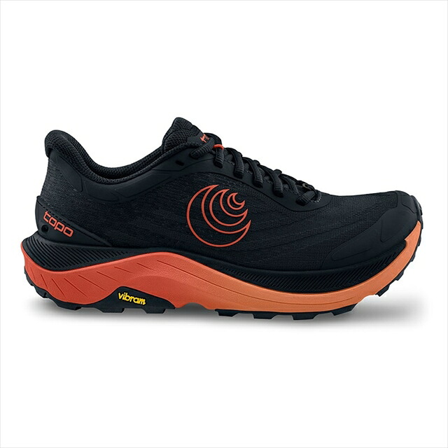 Topo athletic トポアスレチック Ultraventure4 メンズ Black/Red ウルトラベンチャー4 0200980044252 トレランシューズ トレイルランニングシューズ ランシュー ランニング 登山 トレッキング ハイキング アウトドア ビブラムソール クッション 幅広|スポーツダイアリー