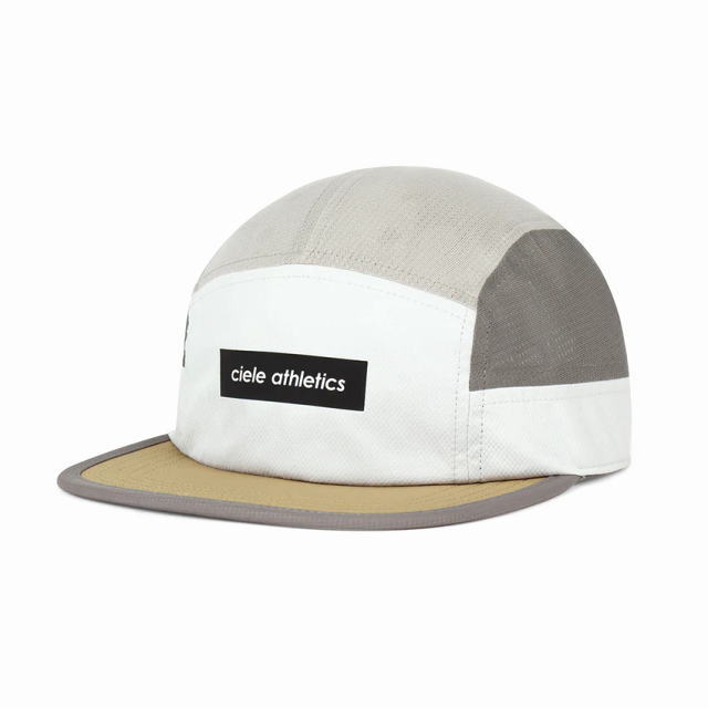 ciele シエル ランニングキャップ GOCAP-FIELD-ICONIC BAR-LightGreyShadow 4104800649252 スポーツキャップ トレラン キャップ メンズ レディース ジョギング マラソン ゴルフ 登山 アウトドア トレイルランニング キャップ 帽子