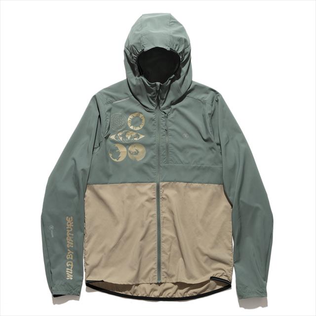 Run Amok ラン・アモック SECONDWIND 3.0 RJ269-SGN2 Slate Green 2 メンズ セカンドウインド ロアークリバイバル ROARK Revival ウインドブレーカー ジャケット 薄手 フーディー フード付き 防風 トレイルランニング トレラン マラソン ジョギング アウトドア トラベル
