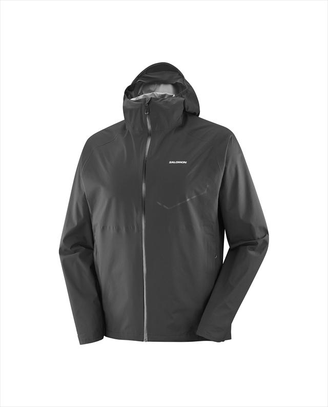 SALOMON サロモン BONATTI WATERPROOF Jacket M DEEP BLACK メンズ トレイルランニングシューズ ボナッティー お水校正刷り 上衣 メンズ トレランシューズ トレイルシューズ ランシュー 駈けっくら 山登り トレッキング アウトドア ビブラムソール 座布団 幅ひろい
