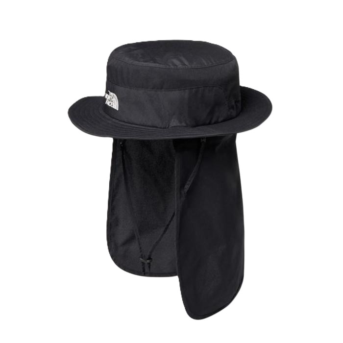 THE NORTH FACE ザノースフェイス Sunshield Hat NN02504 ブラック メンズ サンシールドハット ランニングキャップ 日除け ひらひら サンシェード 日焼け防止 対策 トレラン トレイルランニング マラソン ランニング ジョギング 撥水 ドライ UVカット