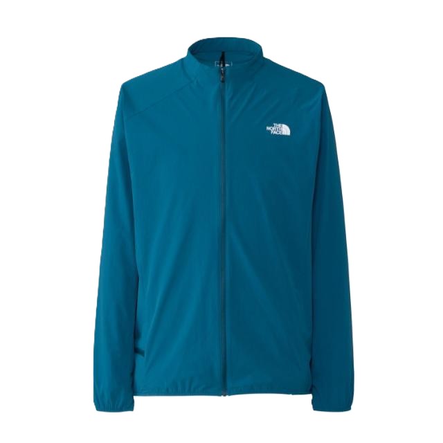 THE NORTH FACE ザノースフェイス Streamline Jacket NP22676 ディープラグーン メンズ ストリームライン ジャケット 軽量ストレッチウインドブレーカー ウインドシェル トレイルランニング トレラン マラソン 防風 撥水 通気 UVカット ポケッタブル