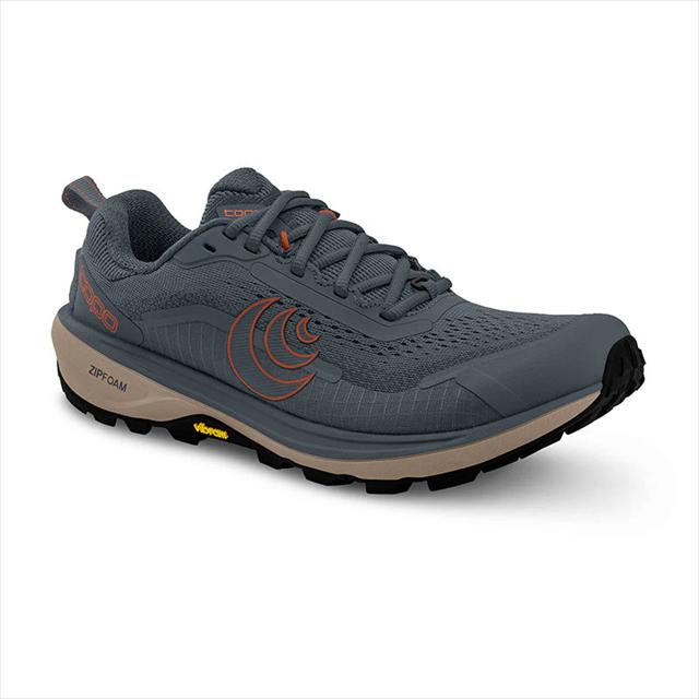 Topo athletic トポアスレチック TERRAVENTURE 5 M Grey/Clay トレイルランニングシューズ テラベンチャー メンズ テラベンチャー トレランシューズ ランシュー ランニング 登山 トレッキング ハイキング アウトドア ビブラムソール クッション 幅広｜スポーツダイアリー