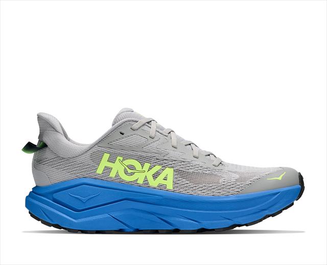 HOKA ホカ M CHALLENGER 8 WIDE 1168718 STARDUST/VIRTUAL BLUE メンズ チャレンジャー8 幅EE 2EE ワイド 幅広 トレイルランニングシューズ トレラン ロード兼用 ハイキング トレッキング 登山 スニーカー 靴 クッション ウォーキング 軽量 軽い 普段履き|スポーツダイアリー