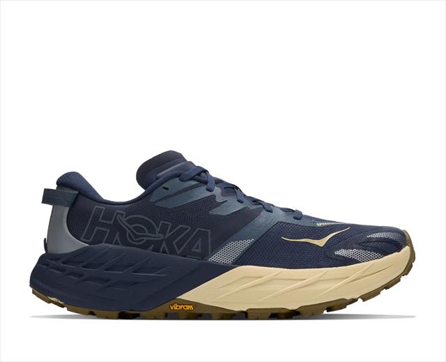 HOKA ホカ M SPEEDGOAT 7 1171928 VARSITY NAVY/BARLEY FLOUR|スポーツダイアリー