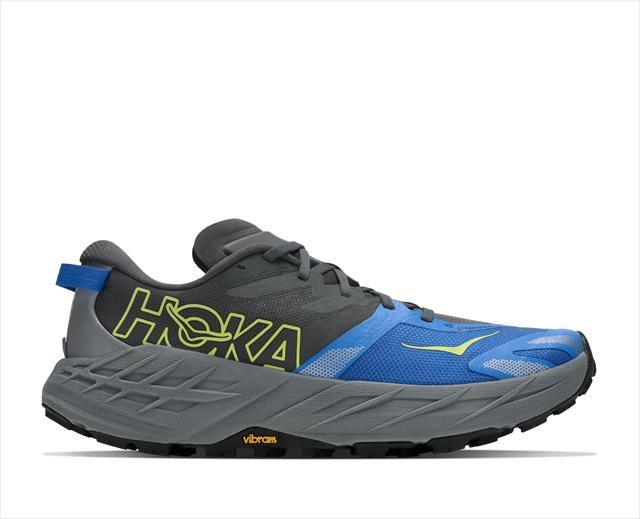 HOKA ホカ M SPEEDGOAT 7 WIDE 1171930 OUTER ORBIT/VIRTUAL BLUE メンズ スピードゴート7 幅EE 2E ワイド 幅広 厚底 トレイルランニングシューズ トレラン ハイキング トレッキング 登山 スニーカー 靴 クッション ウォーキング 軽量 軽い 普段履き|スポーツダイアリー