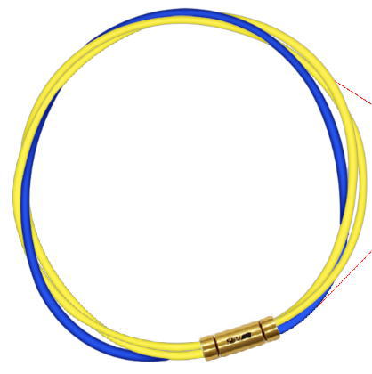 セブ SEV スポーツネックレス ルーパータイプ3G イエロー2本/ブルー 体感アクセサリー アスリートが実感 SEVルーパー ゴールドヘッド｜スポーツダイアリー 32,890円