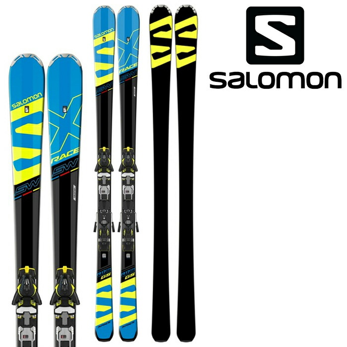 日本正規品 サロモン スキー 板 ビンディング 金具 17-18 SALOMON X-RACE SW + Z12 SPEED