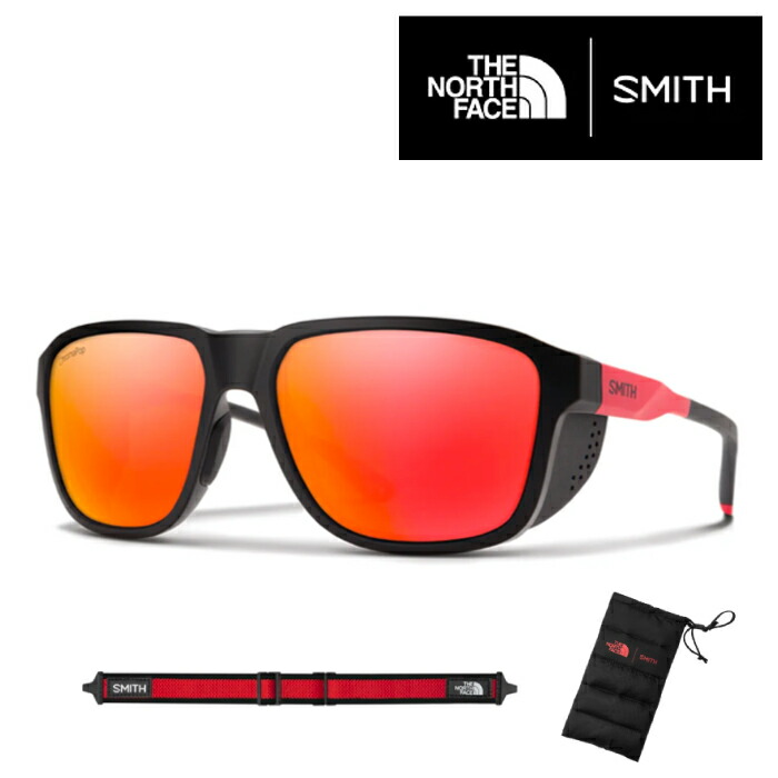 スキー・スノーボードアクセサリー SquadMag asiafit THE NORTH FACE /SMITH スミス 2021 SMITH Code Matte TNF Red AsianFit ノースフェイス