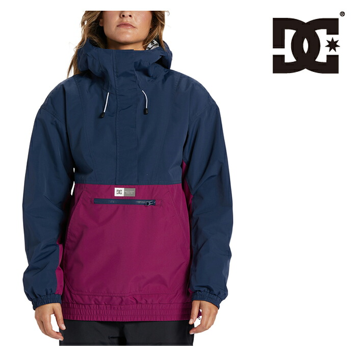 【エントリーでP最大49倍！4/10 1:59迄】 日本正規品 スノーボード ウェア ジャケット ディーシー DC CHALET ANORAK BTK0 ADJTJ03040 WOMEN'S レディース 23-24