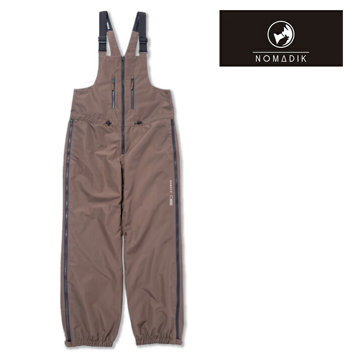 NOMADIK GLITCH BIB PNT ノマディック スノーボードウエア 楽天市場】2023-24 NOMADIK GLITCH BIB PNT BROWN ノマディック