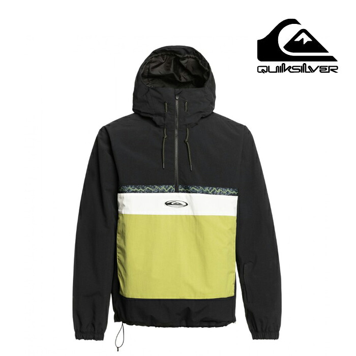 【エントリーでP最大49倍！4/10 1:59迄】 日本正規品 スノーボード ウェア ジャケット クイックシルバー QUIKSILVER STEEZE JK KVJ0 UNISEX メンズ レディース 23-24
