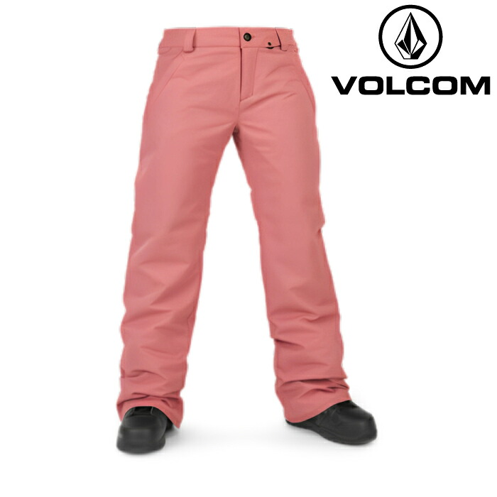 【エントリーでP最大49倍！4/10 1:59迄】 日本正規品 スノーボード ウェア パンツ ボルコム VOLCOM FROCHICKIE INS PANT EPK-Earth Pink H1252403 WOMEN'S レディース 女性 23-24
