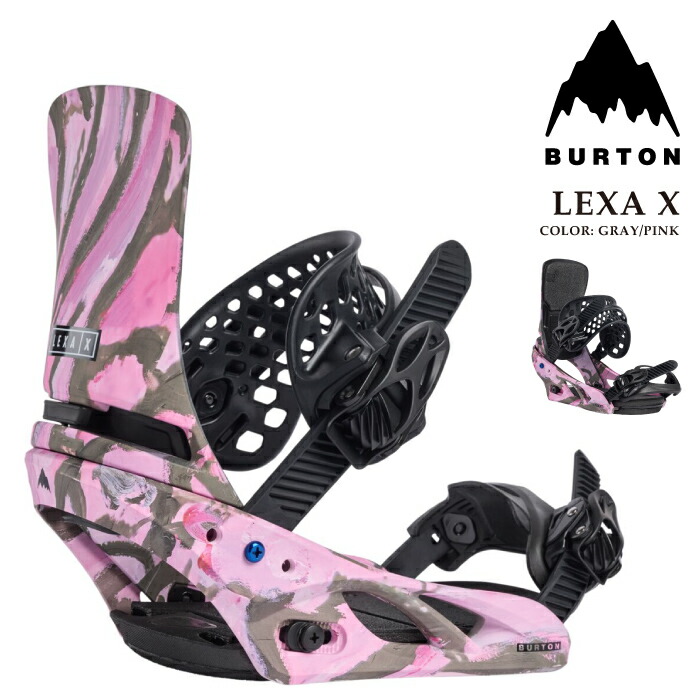 Burton Lexa Re:flex 黒 スノーボードビンディング 楽天市場】BURTON LEXA（ビンディング｜スノーボード用品