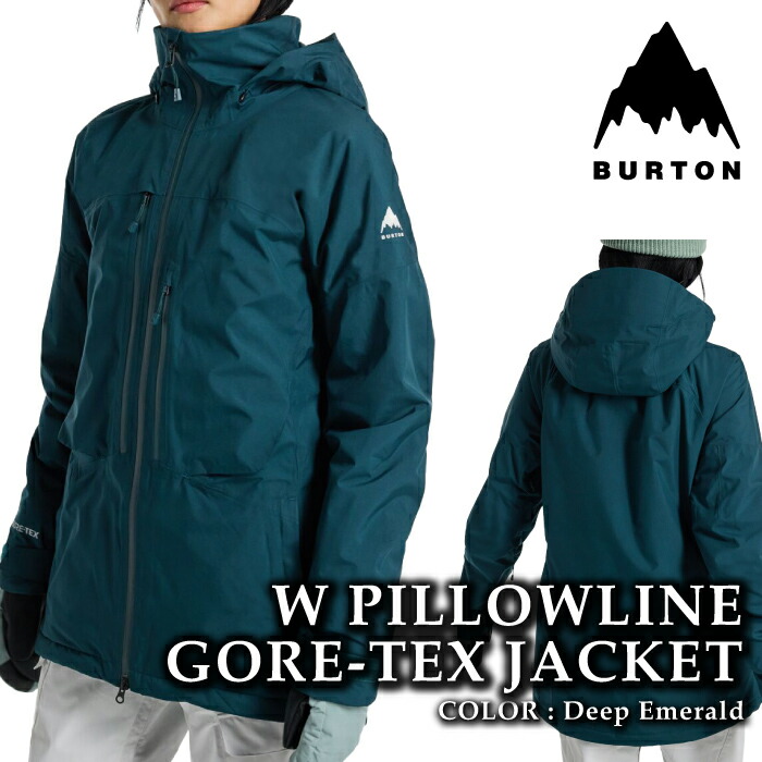 ボードウエア BURTON 楽天市場】24-25 BURTON ジャケット Pillowline GORE-TEX 2L Jacket