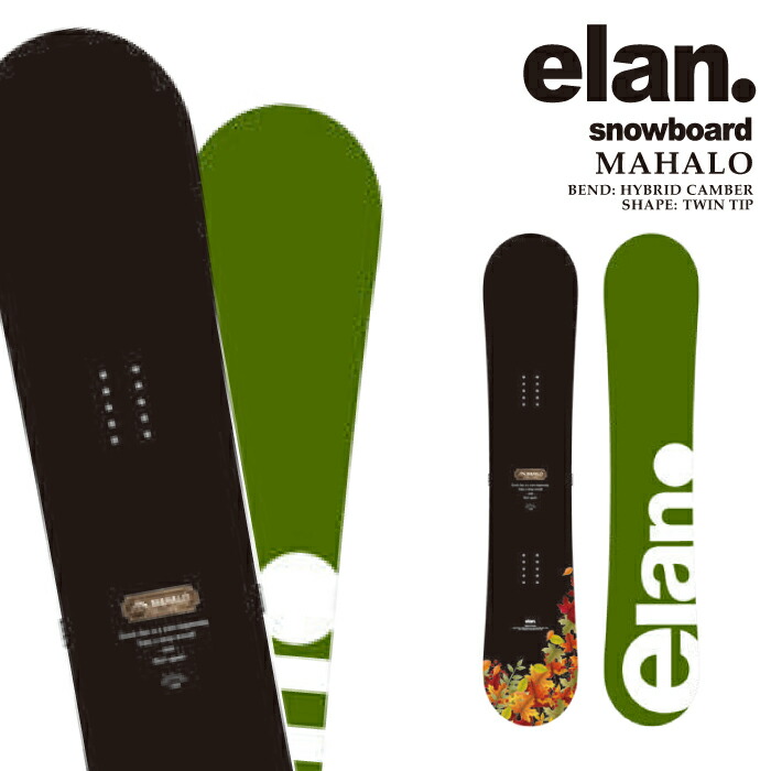 エラン　スノーボード ELAN (エラン) スノーボード 148cm ブラック×ブルー 23-24モデル