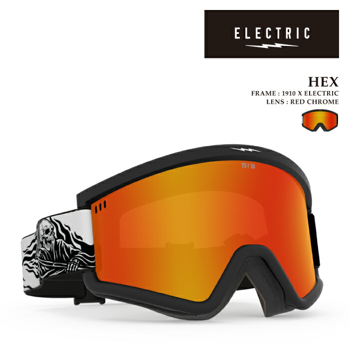 ELECTRIC ゴーグル 2025 ELECTRIC エレクトリック HEX ヘックス スノーボード