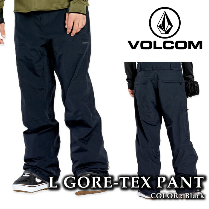 楽天市場】25-26 VOLCOM パンツ L GORE-TEX PANT G1352605: 正規品