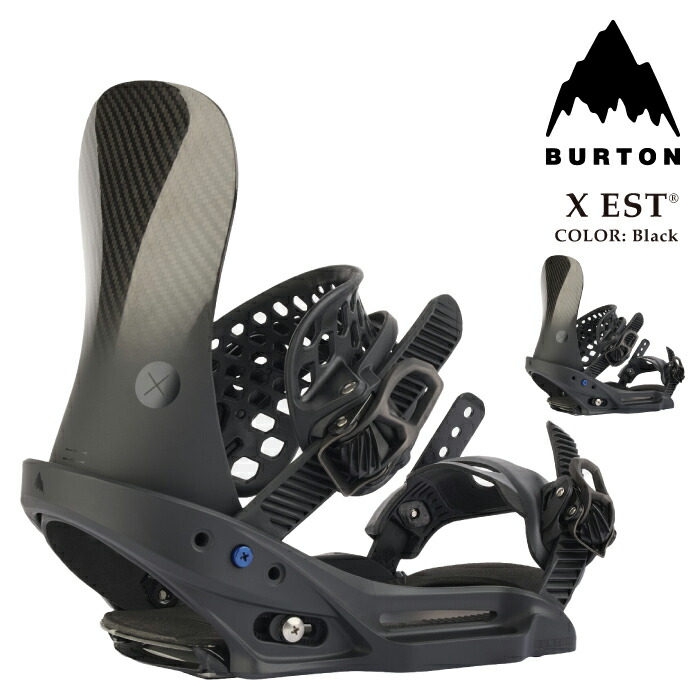 【エントリーでP最大49倍！4/10 1:59迄】 日本正規品 スノーボード ビンディング バートン BURTON MENS X EST Black エックス イーエスティー バインディング メンズ 25-26 39,683円