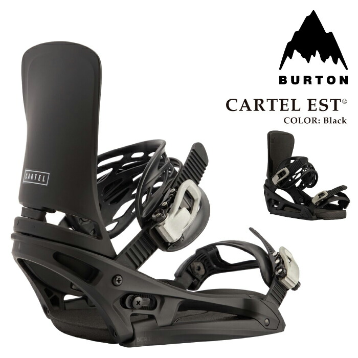 楽天市場】2019年モデル BURTON CARTEL EST BLACK 正規品につき
