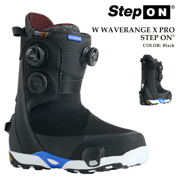【23-24美品】キッズ Burton  Step On® スノーボードブーツ 楽天市場】2025-26 BURTON MEN'S WAVERANGE X PRO STEP ON Black
