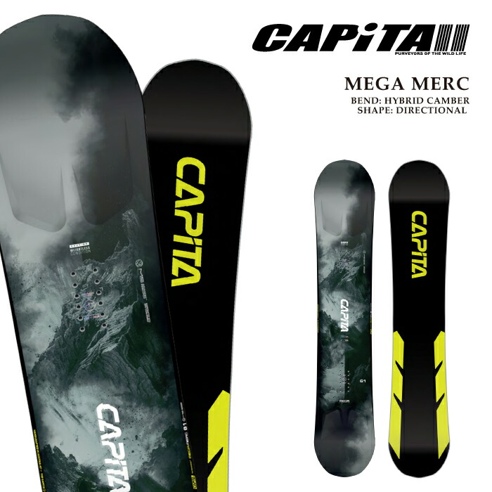 スノーボード CAPiTA Mercury 155cm 25-26 楽天市場】25-26 CAPITA/キャピタ MERCURY マーキュリー メンズ