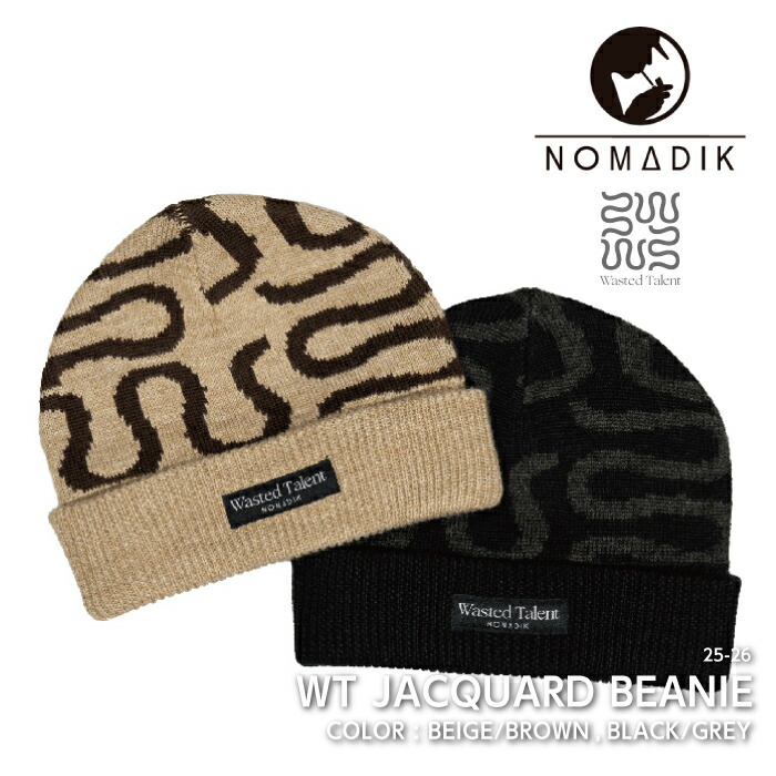 NOMADIK EAR FLAP BEANIE ビーニー　23-24 日本正規品 スノーボード ウェア ノマディック ビーニー 23-24