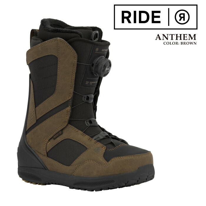 楽天市場】日本正規品 スノーボード ブーツ ライド RIDE ANTHEM Slate