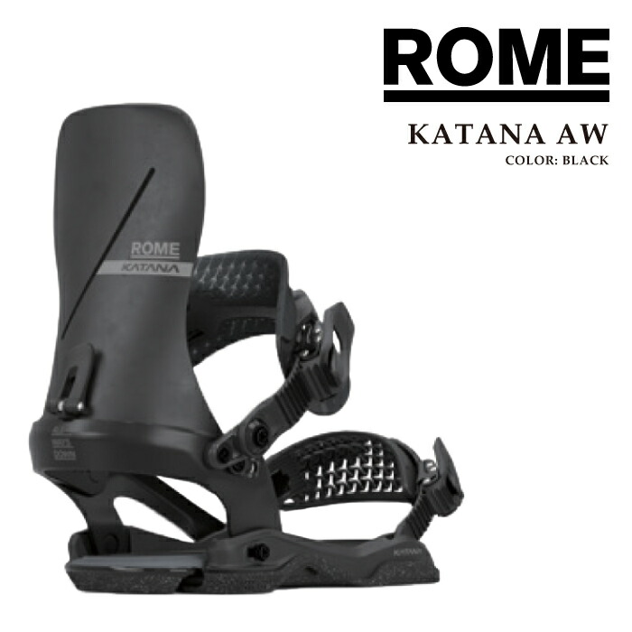 【中古】ROME Katana （M/Lサイズ）ビンディング オレンジ/ブラック 楽天市場】予約 ROME ビンディング BINDING KATANA AW 25-26