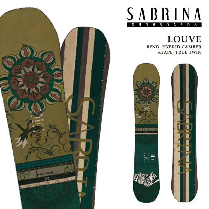 SABRINA LOUVE スノーボード 137cm 22-23 SABRINA LOUVE スノーボード