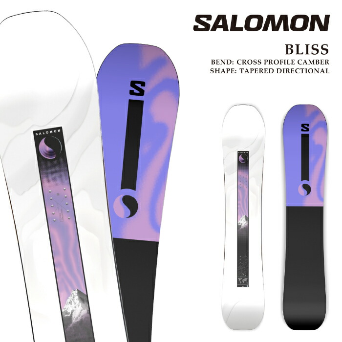 日本正規品 スノーボード 板 サロモン SALOMON BLISS ブリス レディース 25-26
