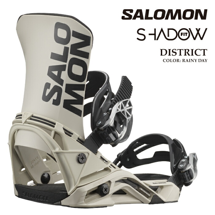 日本正規品 スノーボード ビンディング サロモン SALOMON DISTRICT Rainy Day ディストリクト バインディング メンズ レディース 25-26