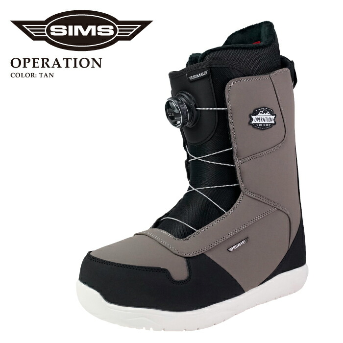 スノーボード ブーツ シムス オペレーション 26cm メンズ SIMS 楽天市場】24-25 SIMS/シムス OPERATION オペレーション メンズ