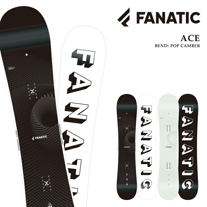 【エントリーでP最大47.5倍！7/26 1:59迄】 日本正規品 スノーボード 板 ファナティック FANATIC ACE Black・Mint エース メンズ レディース 26-27｜SportsExpress