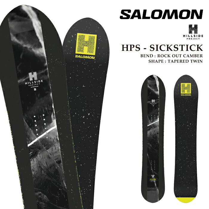 日本正規品 スノーボード 板 サロモン SALOMON HPS - SICKSTICK シックスティック メンズ レディース 26-27｜SportsExpress