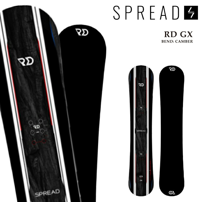 日本正規品 スノーボード 板 スプレッド SPREAD RD GX アールディ メンズ レディース 26-27｜SportsExpress