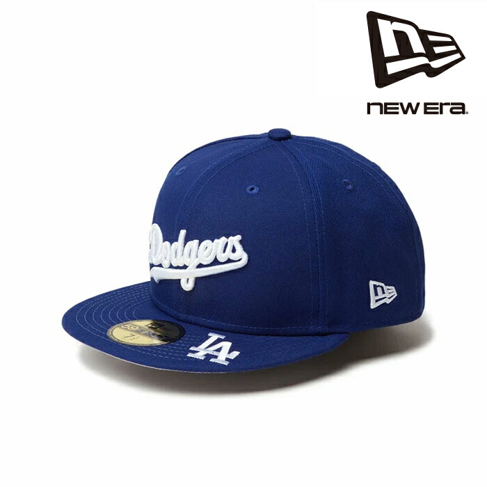 日本正規品 ニューエラ NEW ERA 59FIFTY MLB Visor Logo ロサンゼルス・ドジャース ダークロイヤル 14307685 キャップ 帽子