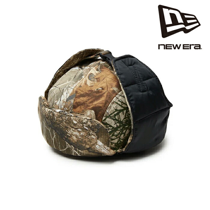【エントリーでP最大47倍！4/17 9:59迄】 日本正規品 ニューエラ NEW ERA トラッパー Filled Gear Recycle Ripstop リアルツリーカモ ニューエラアウトドア 14307172 帽子