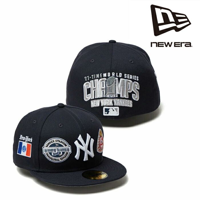 ニューヨークヤンキース　59FIFTYニューエラ　オール刺繍キャップ　7 1/2 59FIFTY ニューエラ キャップ ニューヨークヤンキース