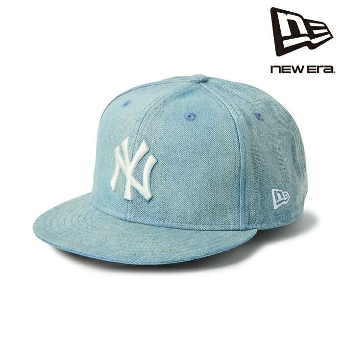日本正規品 ニューエラ NEW ERA 9FIFTY ニューヨーク・ヤンキース ウォッシュドデニム 14744811 キャップ 帽子 スナップバック