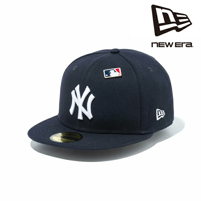 日本正規品 ニューエラ NEW ERA 59FIFTY MLB Pins ニューヨーク・ヤンキース ネイビー キャップ 帽子