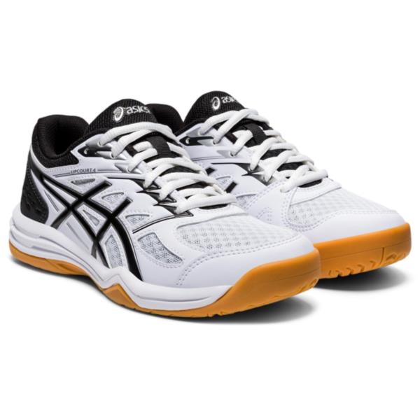 アシックス asics UPCOURT 4 GS キッズシューズ ジュニアバレーボールシューズ 1074A027-100 ホワイト×ブラック  ２１SSモデル ☆国内最安値に挑戦☆