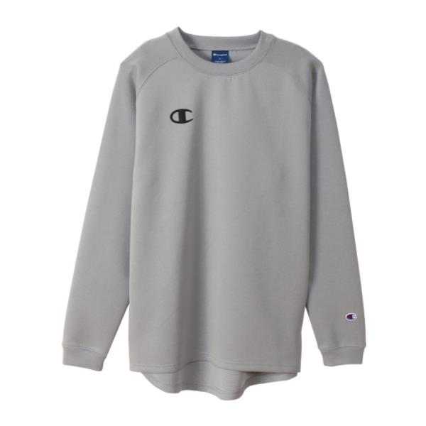 Champion チャンピオン テックウィーブ 3lsクルーネックスウェットシャツ バスケウォームアップシャツ C3 Ub010 070 オックスフォードグレー ２０２１年秋冬新作 最大95 オフ