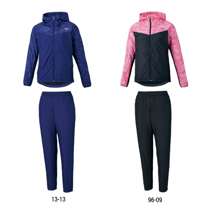 激安通販専門店 Mizuno ミズノ 発熱素材 ブレスサーモウォーマージャケット パンツ上下 レディース レディースウインドブレーカー上下セット 32me11 32mf11 Sferavisia Hr