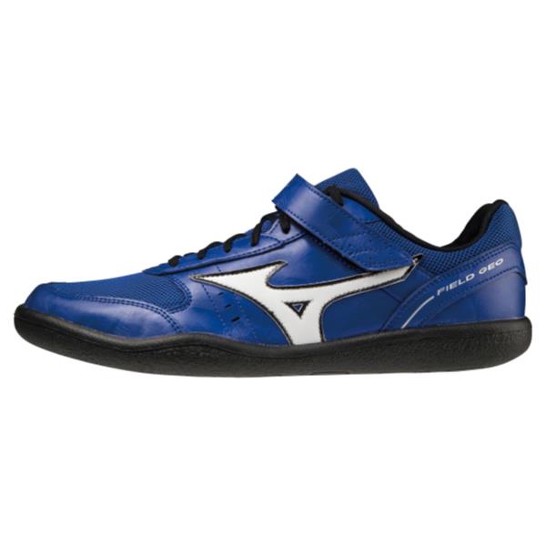 MIZUNO ミズノ フィールドジオTH（ユニ一発やる） 大地スパイク U1GA184801(青碧×白いこと)