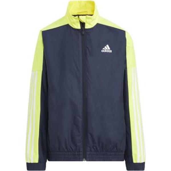 低価即納 アディダス ジュニアウインドブレーカー上下セット RP036-HM7127(ブラック/ビビッドレッド) ２２FWモデル！！：スポーツファーム  店 adidas YB ウーブンスーツ 国産最安値