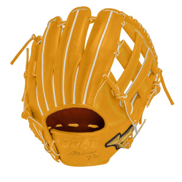 MIZUNO ミズノ 硬式用ミズノプロ5DNAテクノロジー22モデル　内野手用（ウェブ下ポケット深め）：サイズ10 硬式グラブ 1AJGH29823-542(ビターオレンジ) ２０２３年秋冬モデル！！