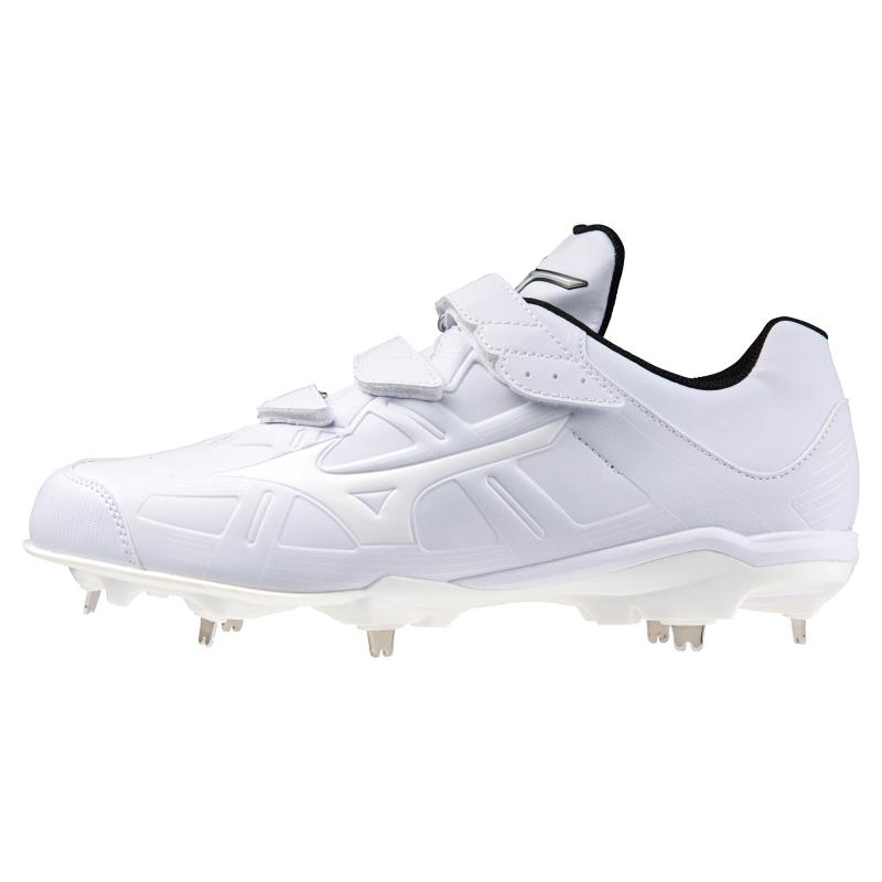 MIZUNO ミズノ ライトレボバディー2 BLT[ユニセックス] 野球金具スパイク 11GM232501(ホワイト&times;ホワイト)｜スポーツファーム　店 9,449円