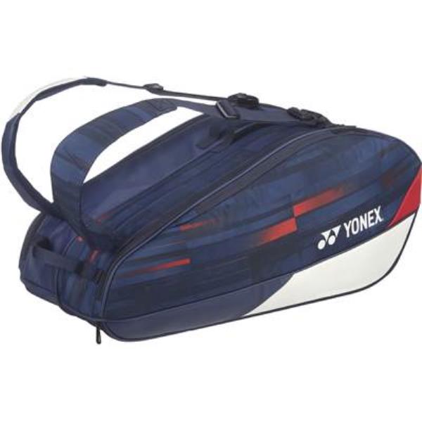 YONEX ヨネックス ラケットバッグ6(テニスラケット6本) テニスラケットバッグ BAG02RPA-784(ホワイト/ネイビー/レッド) 2024年新製品!!